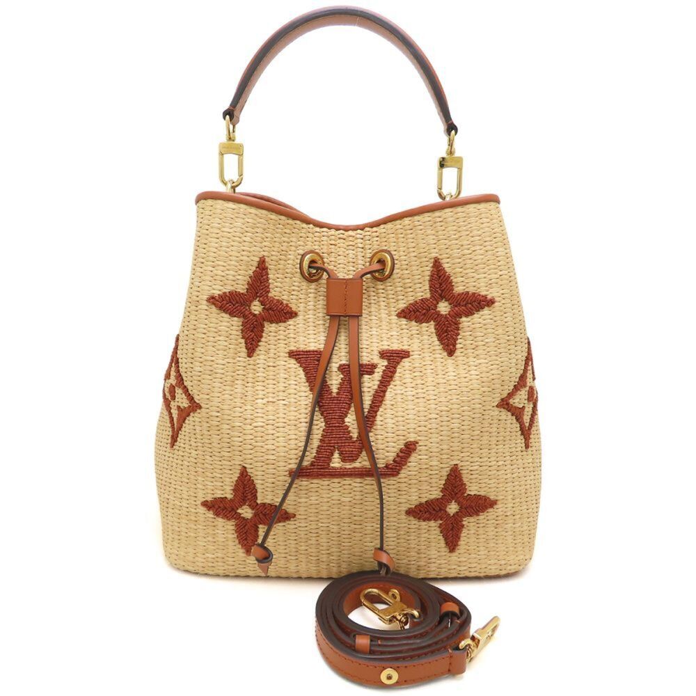 LOUIS VUITTON Louis Vuitton Monogram Giant Raffia NeoNoe M57704 Shoulder Bag ...